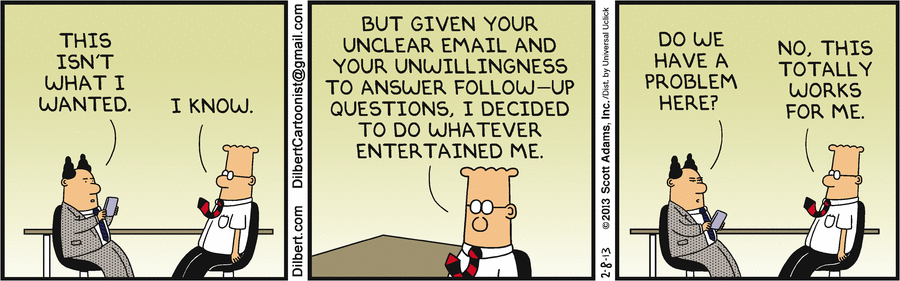 Dilbert Cartoon